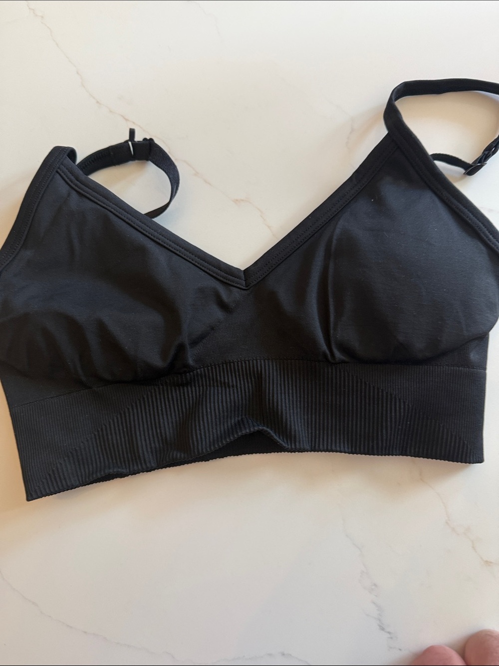 Lululemon Women’s Black Seamless Comfort Bralette